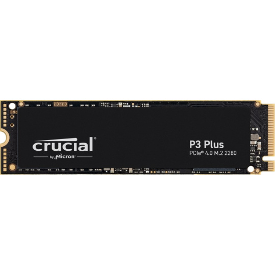 CRUCIAL SSD 4TB P3 Plus, M.2 2280, PCIe Gen4x4, R:4800/W:4100MB/s CRUCIAL SSD 4TB P3 Plus, M.2 2280, PCIe Gen4x4, R:4800/W:4100MB/s