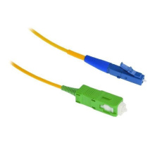 XtendLan simplexní patch kabel SM 9/125, OS2, LC(UPC)-SC(APC), LS0H, 3m