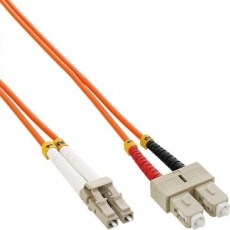 Duplexní patch kabel MM 62,5/125 OM1, LC-SC, LS0H, 1m Duplexní patch kabel MM 62,5/125 OM1, LC-SC, LS0H, 1m