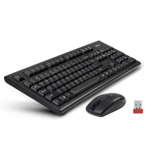 A4tech 3100N set bezdr. kláv. + bezdr. V-Track optická myš,CZ/US, USB A4tech 3100N set bezdr. kláv. + bezdr. V-Track optická myš,CZ/US, USB