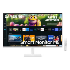 SAMSUNG MT LED LCD Smart Monitor 27" M50C - bílý