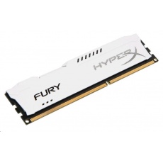 DIMM DDR3 8GB 1600MHz CL10 KINGSTON HyperX FURY White DIMM DDR3 8GB 1600MHz CL10 KINGSTON HyperX FURY White