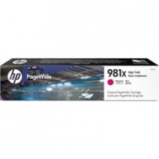 HP 981X High Yield Magenta Original PageWide Cartridge (10,000 pages) HP 981X High Yield Magenta Original PageWide Cartridge (10,000 pages)