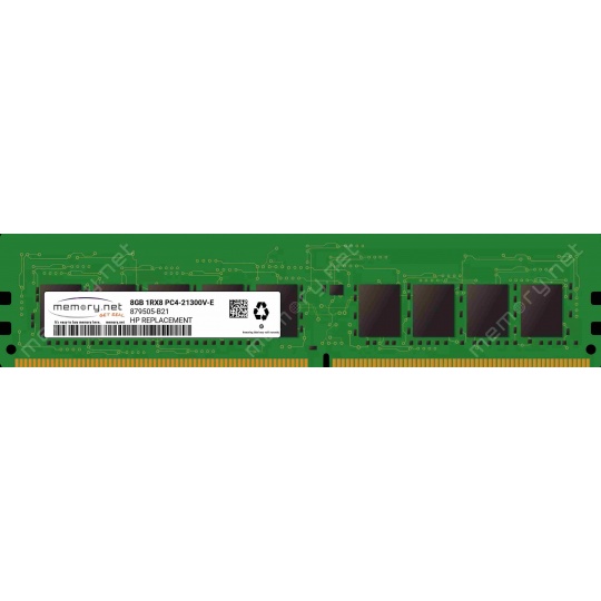 HPE 8GB (1x8GB) SR x8 DDR4-2666 CAS191919 Unbuff Std Mem Kit ml30/dl20g10/microserverG10+