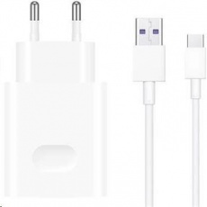 Huawei síťová nabíječka CP404, kabel USB-C, bílá Huawei síťová nabíječka CP404, kabel USB-C, bílá