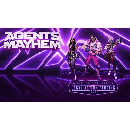Agents of Mayhem - Legal Action Pending DLC (PC) klíč Steam Agents of Mayhem - Legal Action Pending DLC (PC) klíč Steam