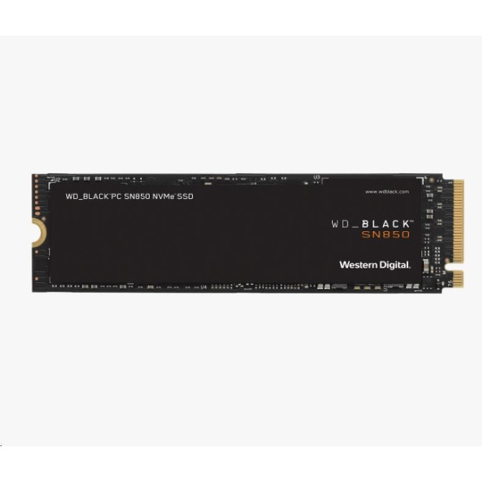 WD BLACK SSD NVMe 2TB PCIe SN850X,Gen4 , (R:7300, W:6600MB/s)+Chladič