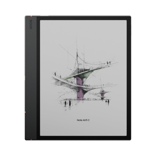 E-book ONYX BOOX NOTE AIR 5 C, 10,3" Kaleido 3, 64GB, podsvícená, Bluetooth, Android 15, E-ink displej E-book ONYX BOOX NOTE AIR 5 C, 10,3" Kaleido 3, 64GB, podsvícená, Bluetooth, Android 15, E-ink displej