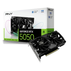 PNY VGA NVIDIA GeForce RTX 5050 Dual Fan 8GB, RTX 5050, 8GB GDDR6, 3xDP, 1xHDMI PNY VGA NVIDIA GeForce RTX 5050 Dual Fan 8GB, RTX 5050, 8GB GDDR6, 3xDP, 1xHDMI
