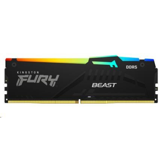 KINGSTON DIMM DDR5 32GB (Kit of 2) 6000MT/s CL36 FURY Beast RGB EXPO