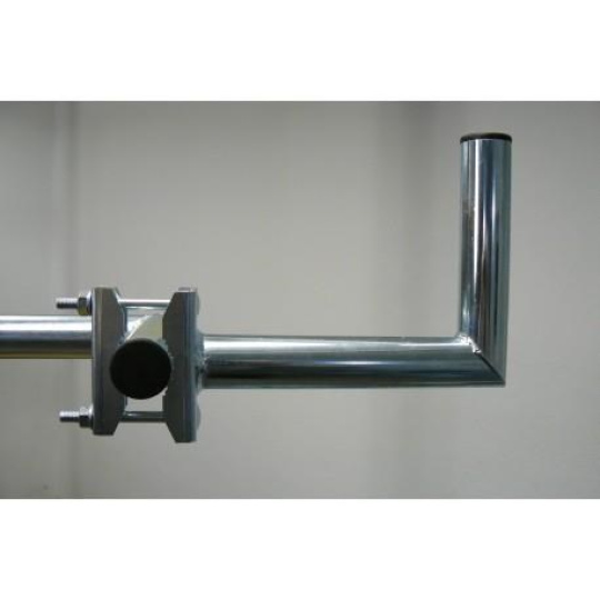 Držák antény na balkón, galvanický zinek, délka 25cm Držák antény na balkón, galvanický zinek, délka 25cm