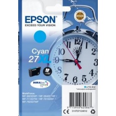 EPSON ink bar Singlepack "Budík" Cyan 27XL DURABrite Ultra Ink EPSON ink bar Singlepack "Budík" Cyan 27XL DURABrite Ultra Ink