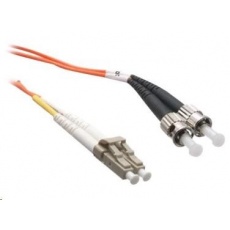 Duplexní patch kabel MM 62,5/125 OM1, LC-ST, LS0H, 1m