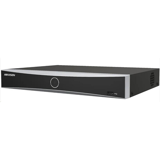 Hikvision DS-7604NXI-K1/4P(D), 4 kanálový AcuSense NVR s rozpoznáváním obličeje; 4xPoE