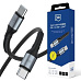 3mk kabel Hyper Cable N-SERIES C to C 2m 20V/5A 100W Black