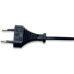 MANHATTAN kabel napájecí CEE 7/16 Male to C7 Female ("Euro 8"), 1.8 m (6 ft.), Black