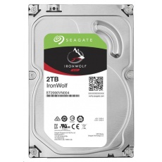 SEAGATE HDD IRONWOLF (NAS) 2TB SATAIII/600, 5900rpm, 64MB cache SEAGATE HDD IRONWOLF (NAS) 2TB SATAIII/600, 5900rpm, 64MB cache