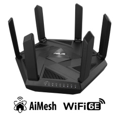 ASUS RT-AXE7800 (AXE7800) WiFi 6E Extendable Router, 2.5G port, AiMesh, 4G/5G Mobile Tethering