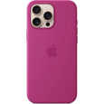 APPLE iPhone 16 Pro Max Silicone Case with MagSafe - Fuchsia
