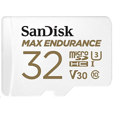 SanDisk MicroSDHC karta 32GB MAX Endurance + adaptér, 15,000 hodin SanDisk MicroSDHC karta 32GB MAX Endurance + adaptér, 15,000 hodin