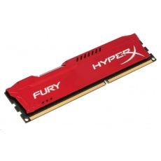 DIMM DDR3 4GB 1600MHz CL10 KINGSTON HyperX FURY Red DIMM DDR3 4GB 1600MHz CL10 KINGSTON HyperX FURY Red
