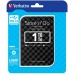 VERBATIM HDD 2.5"  1TB Store 'n' Go Portable Hard Drive USB 3.0, Black GEN II