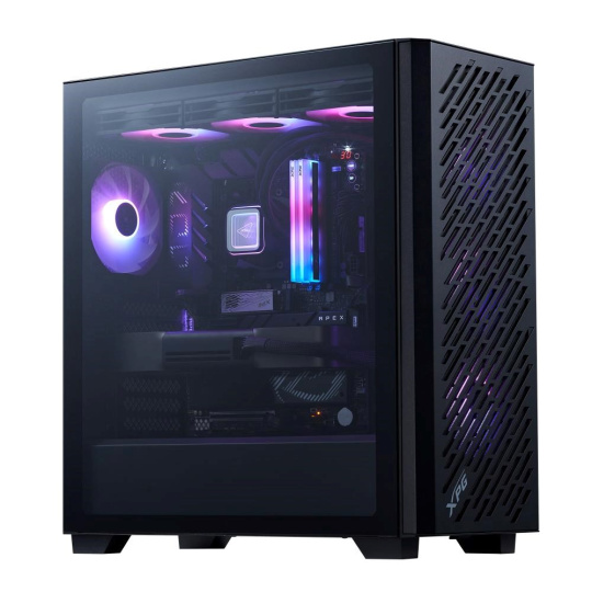 ADATA XPG case VALOR AIR PRO, ATX, Průhledná bočnice, 4x 120mm ARGB Fan, Černá ADATA XPG case VALOR AIR PRO, ATX, Průhledná bočnice, 4x 120mm ARGB Fan, Černá