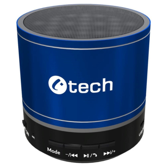 C-TECH repro SPK-08L, bluetooth, modrá