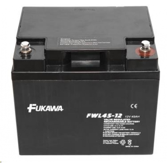 Baterie - FUKAWA FWL 45-12 (12V/45 Ah - M6), životnost 10let