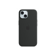 APPLE iPhone 15 Silicone Case with MagSafe - Black