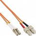Duplexní patch kabel MM 62,5/125 OM1, LC-SC, LS0H, 5m