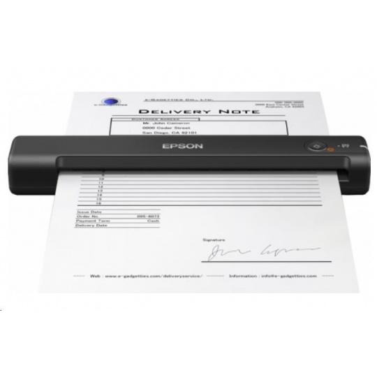 EPSON skener WorkForce ES-50, A4, 600x600dpi, USB, mobilní