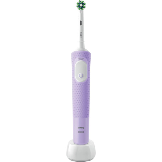 Oral-B Vitality PRO Protect X D103 Lilac Mist elektrický zubní kartáček, rotační, časovač, fialová