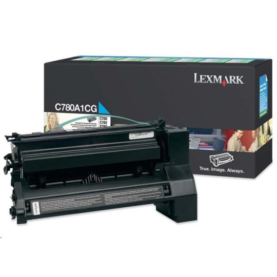 Lexmark toner C780A1CG C780 / C782 6K Cyan Return Cartridge