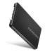AXAGON RSS-M2B, SATA - M.2 SATA SSD, interní 2.5" ALU box, černý