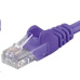 PREMIUMCORD Patch kabel UTP RJ45-RJ45 CAT5e 1.5m fialová