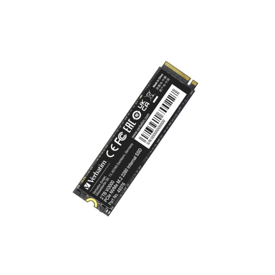 VERBATIM SSD Vi5000 Internal PCIe NVMe M.2 SSD 2TB , W 4300/ R 5000 MB/s