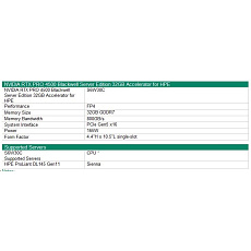 NVIDIA RTX PRO 4500 Blackwell Server Edition 32GB PCIe Accelerator for HPE