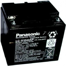 Baterie - Panasonic LC-P1242AP (12V/42Ah - M5), životnost 10-12let Baterie - Panasonic LC-P1242AP (12V/42Ah - M5), životnost 10-12let
