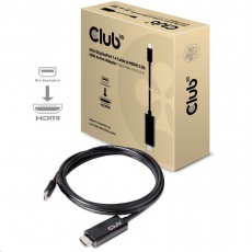 Club3D Kabel aktivní mini DisplayPort 1.4 na HDMI 2.0b (M/M), 2m Club3D Kabel aktivní mini DisplayPort 1.4 na HDMI 2.0b (M/M), 2m