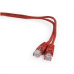 GEMBIRD kabel patchcord Cat5e UTP 1m, červený