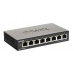 D-Link DGS-1100-08V2 8-port Gigabit Smart Managed switch, fanless