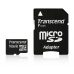 TRANSCEND MicroSDHC karta 16GB Class 10 + adaptér