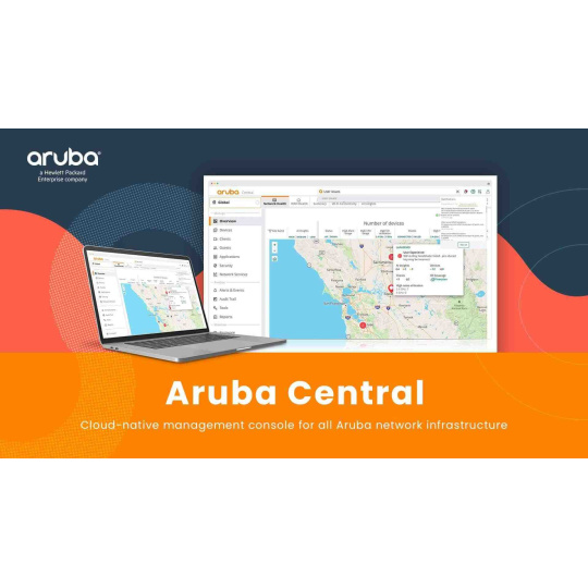 Aruba Central On-Premises Switch 62xx or 29xx Foundation 5 year Subscription E-STU