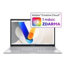 ASUS NTB Vivobook 15 (X1504VA-NJ1717W), i5-1334U, 15.6" 1920 x 1080, 16GB, 512GB SSD, Iris X, W11 Home, Silver ASUS NTB Vivobook 15 (X1504VA-NJ1717W), i5-1334U, 15.6" 1920 x 1080, 16GB, 512GB SSD, Iris X, W11 Home, Silver