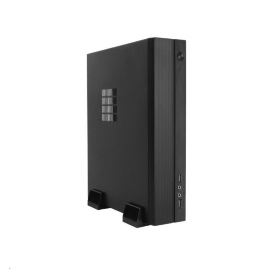 CHIEFTEC skříň Compact Series/mini ITX, IX-06B-OP, Black, bez zdroje