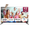 CHiQ U43G7LX TV 43", UHD, smart, Android, Dolby Vision, Frameless