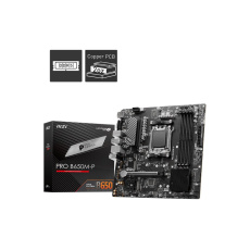 BAZAR MSI MB Sc AM5 PRO B650M-P, AMD B650, 4xDDR5, 1xDP, 1xHDMI, 1xVGA, mATX - POŠKOZENÝ OBAL BAZAR MSI MB Sc AM5 PRO B650M-P, AMD B650, 4xDDR5, 1xDP, 1xHDMI, 1xVGA, mATX - POŠKOZENÝ OBAL