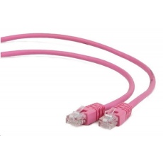 GEMBIRD kabel patchcord Cat5e UTP 2m, růžový