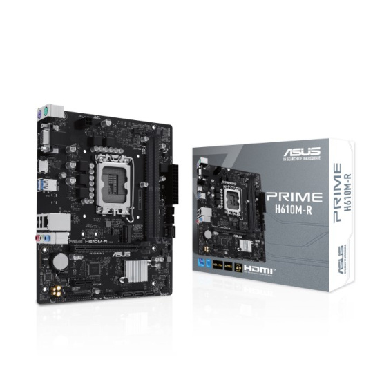 BAZAR - ASUS MB Sc LGA1700 PRIME H610M-R SI, Intel H610, 2xDDR5, 1xHDMI, 1xDP, 1xVGA, mATX Bez příslušenství) BAZAR - ASUS MB Sc LGA1700 PRIME H610M-R SI, Intel H610, 2xDDR5, 1xHDMI, 1xDP, 1xVGA, mATX Bez příslušenství)